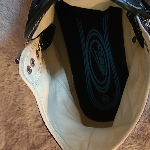 Converse CTAS High-Top Black Leather Men's Sneakers Size 12 - Picture 4 of 8